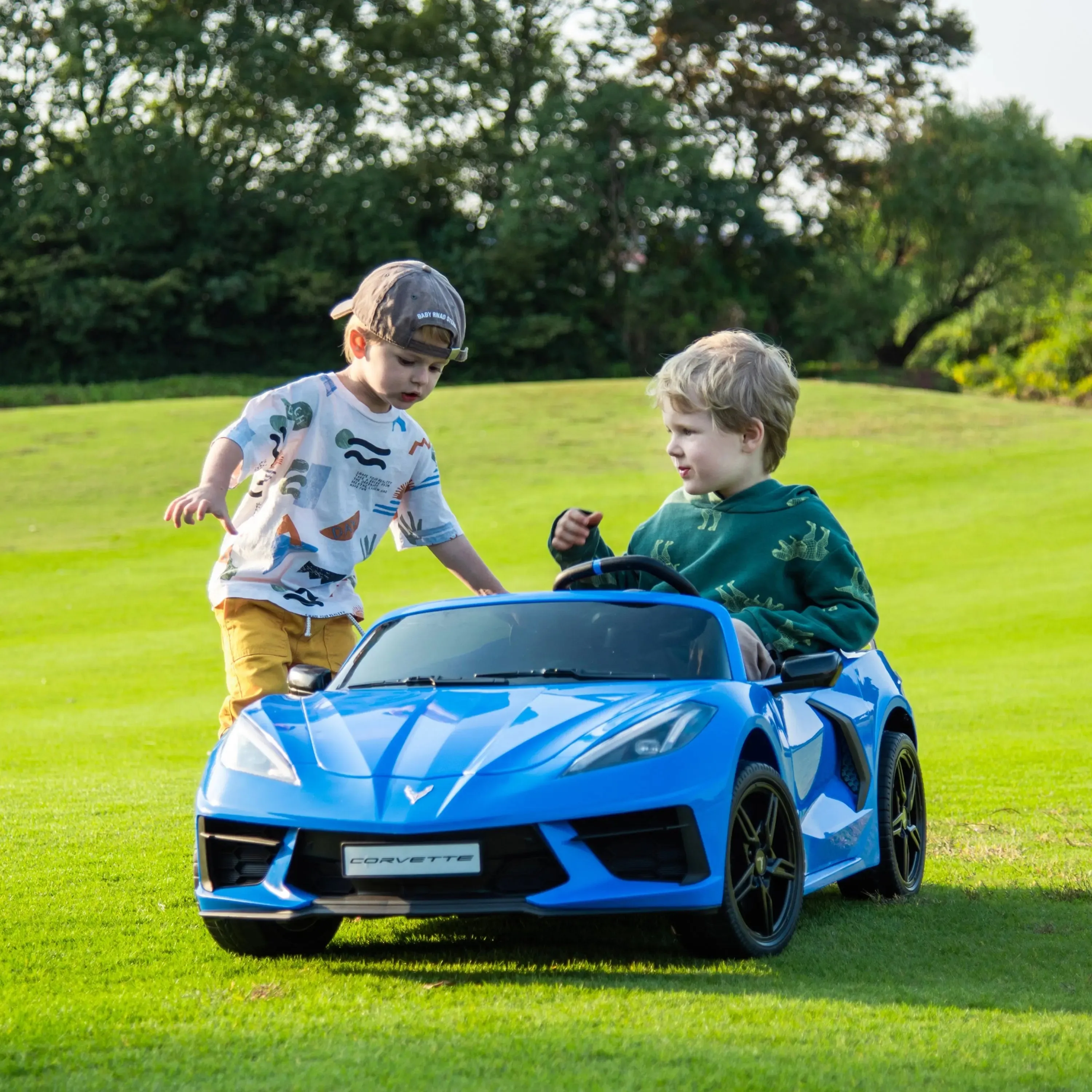 24V Chevrolet Corvette C8 2 Seater Ride on Car