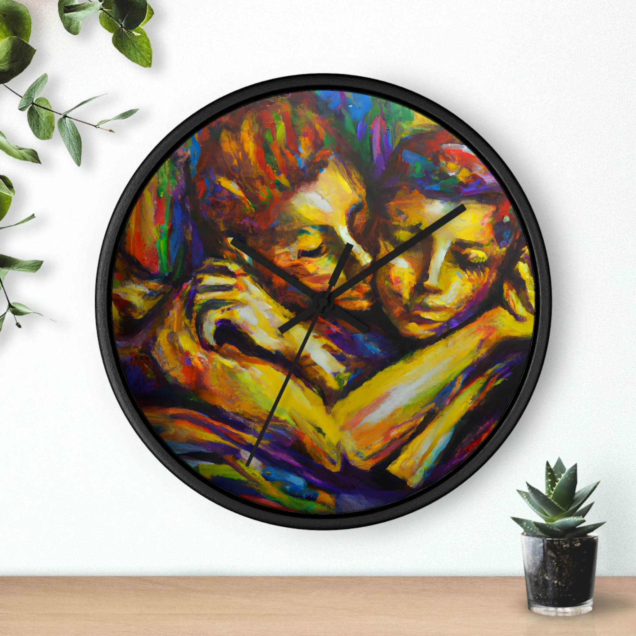 Ace - Gay Love Wall Clock