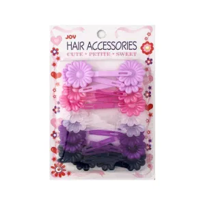 ANNIE JOY Hair Barrettes Daisy [ASSORTED COLOR] #16475