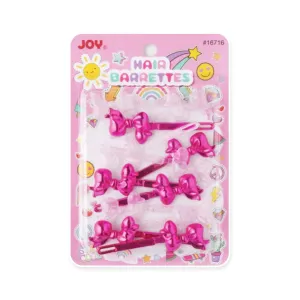 ANNIE Joy Hair Barrettes II Ribbon [ASSORTED COLOR] #16716