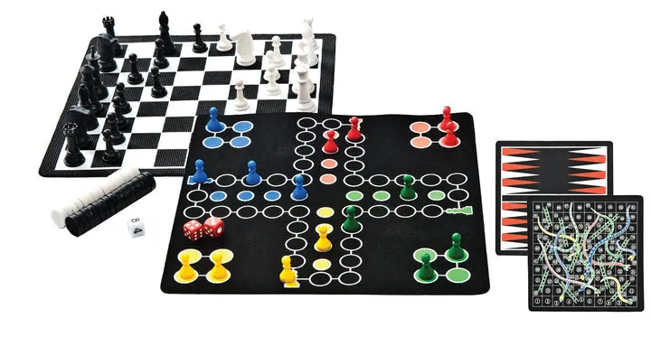 Backpack 5 In 1 Magnetic Game Set