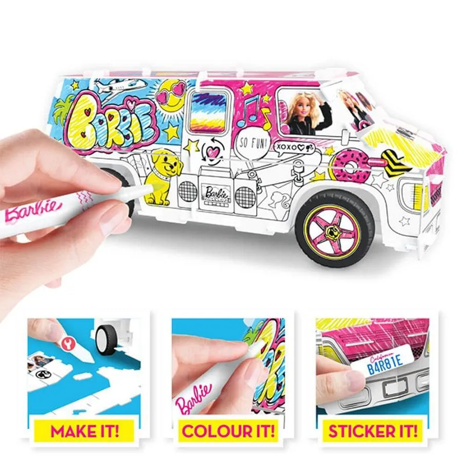 Barbie Kids DIY Super Camper Van Craft Kit