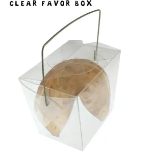 CLEAR Mini Take-out Box