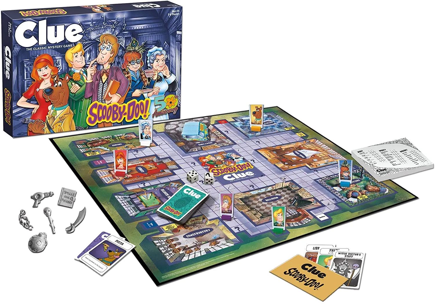 CLUE Scooby Doo! Mystery Board Game