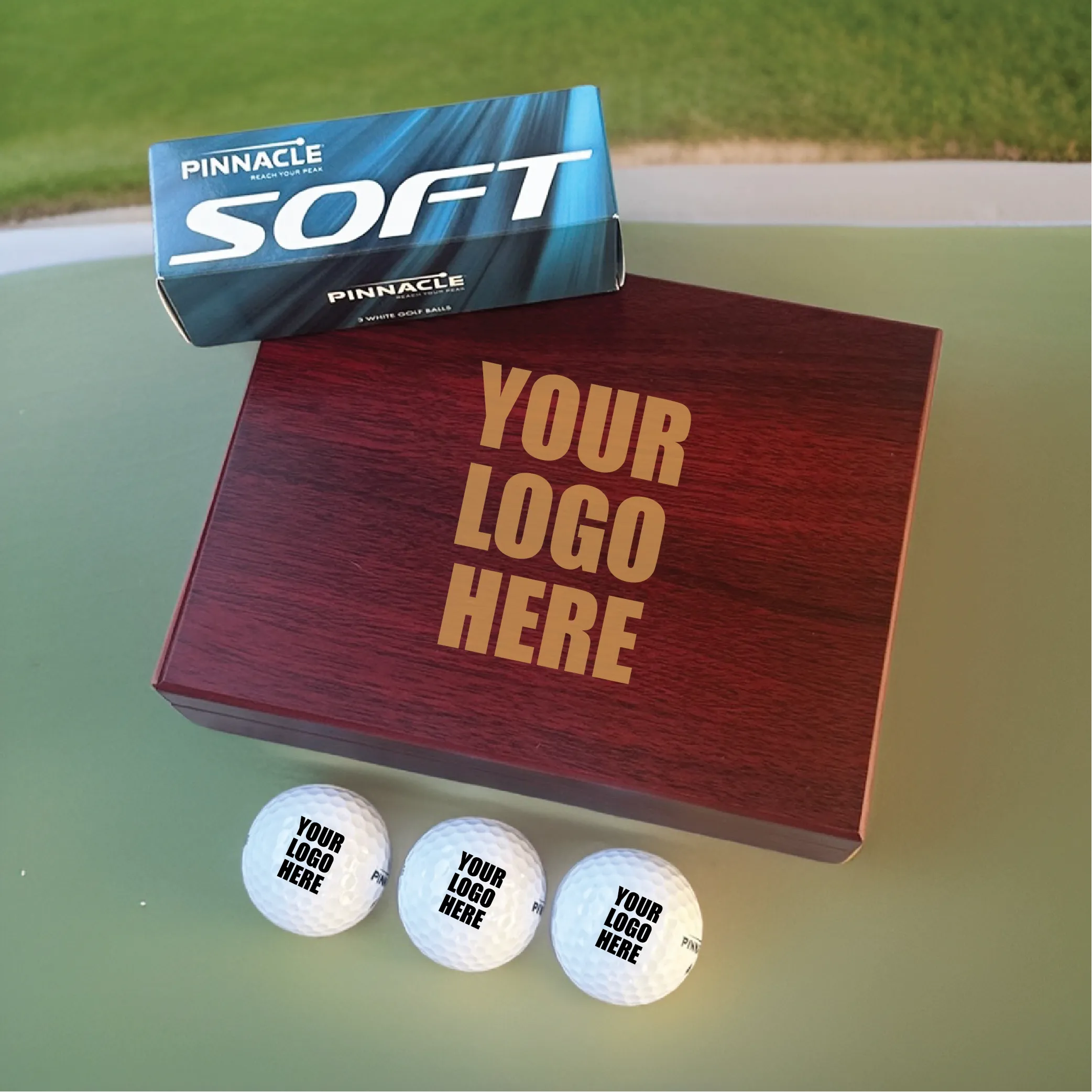 Custom Logo Golf Ball Gift Set