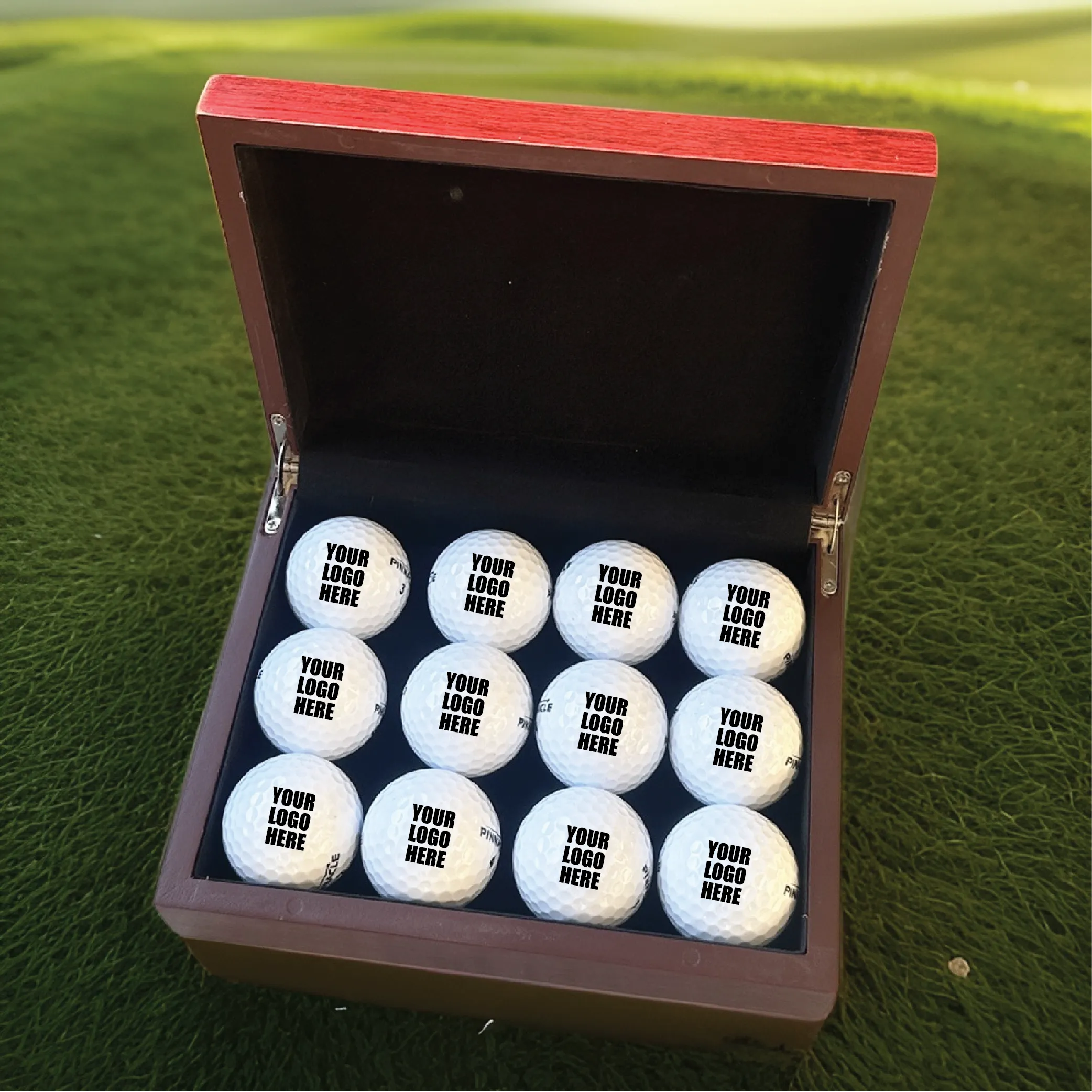 Custom Logo Golf Ball Gift Set