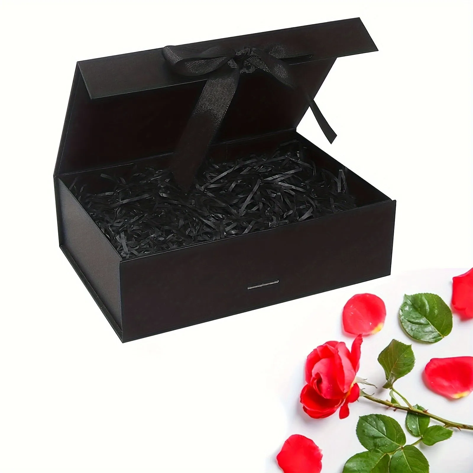 Foldable Groom Box with Ribbon for Wedding Gifts