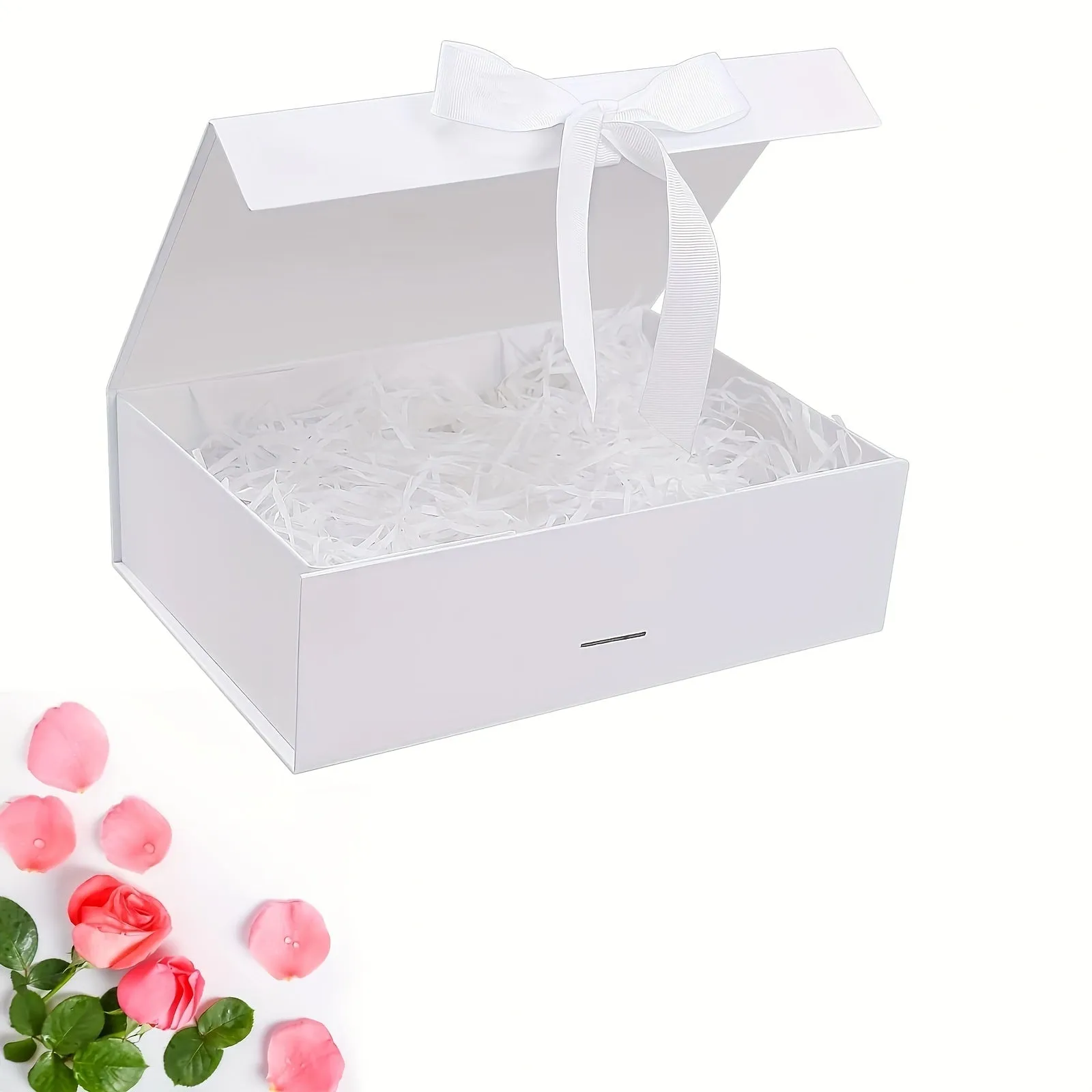 Foldable Groom Box with Ribbon for Wedding Gifts