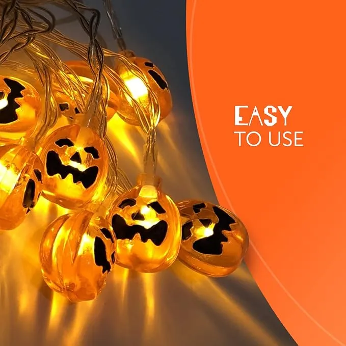 Halloween Pumpkin String Lights