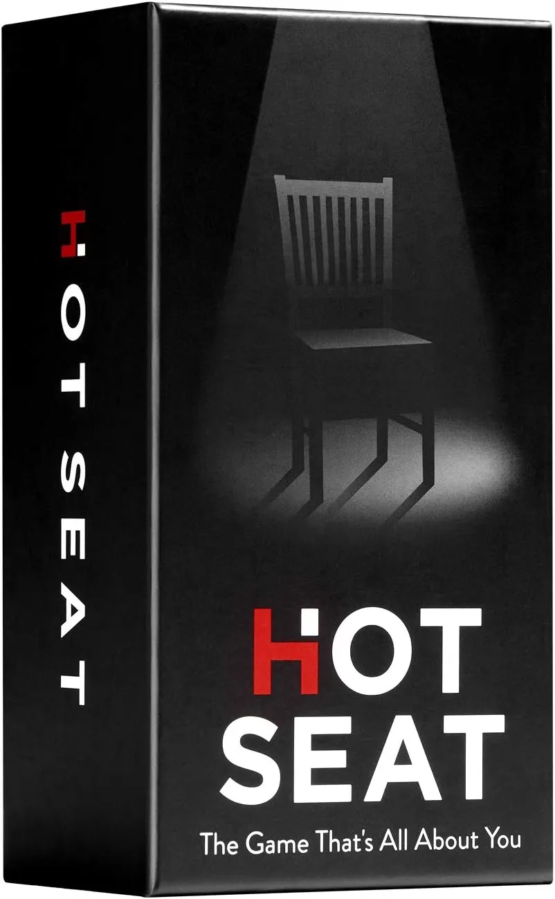 HOT SEAT: The Game That's All About You - Family Friendly Card Game for All Ages