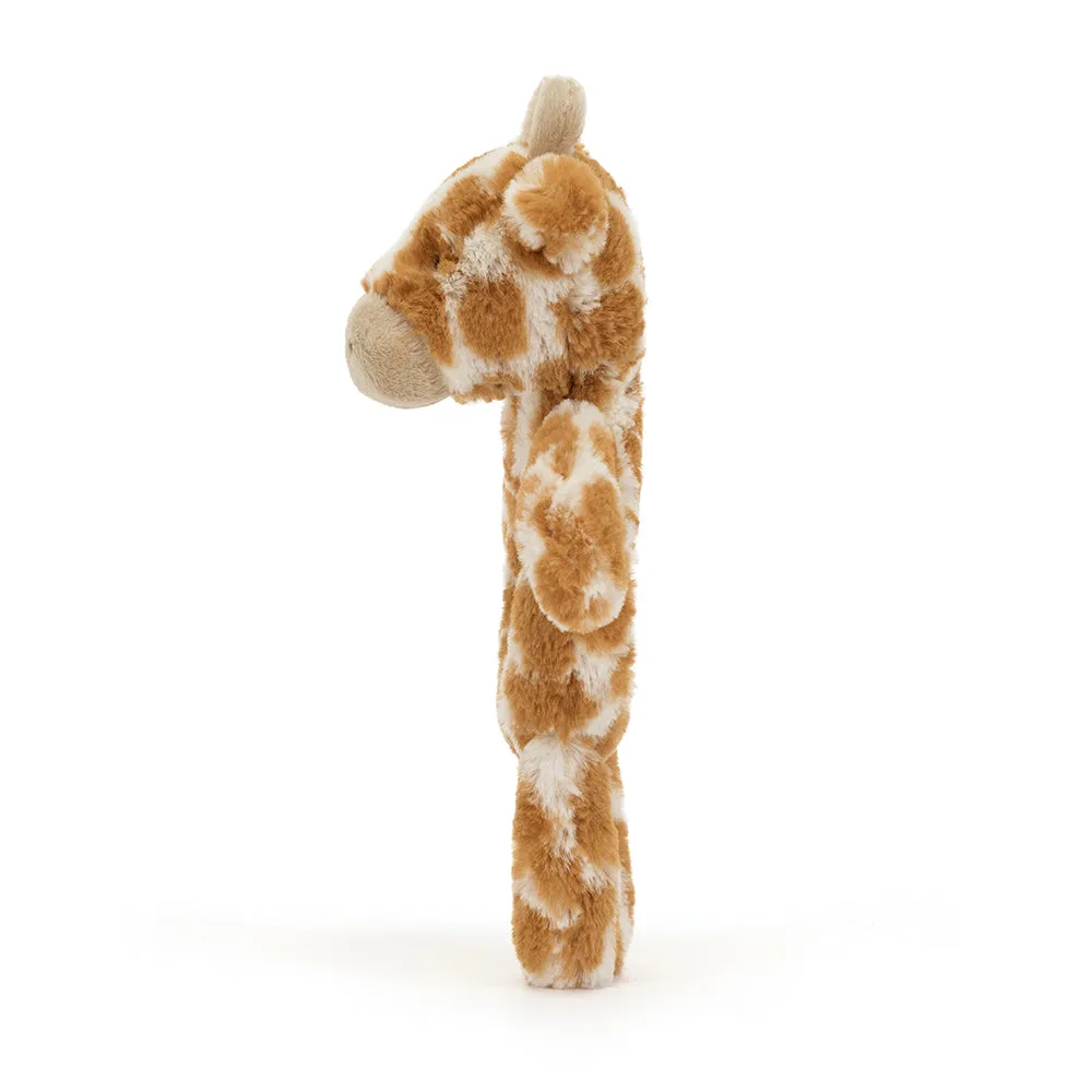 Jellycat Plush Toy Bashful Giraffe Ring Rattle