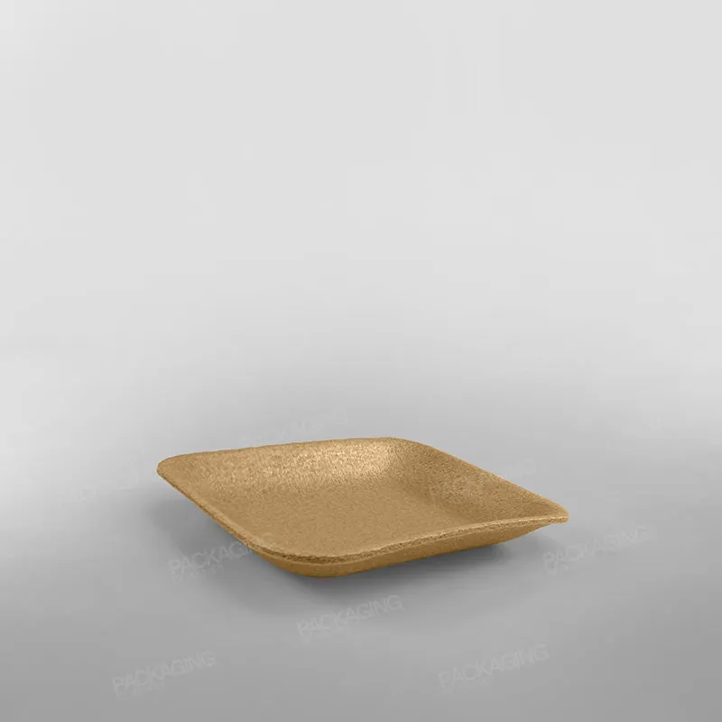 Linpac Infinity Tray Brown - 178x133x20mm