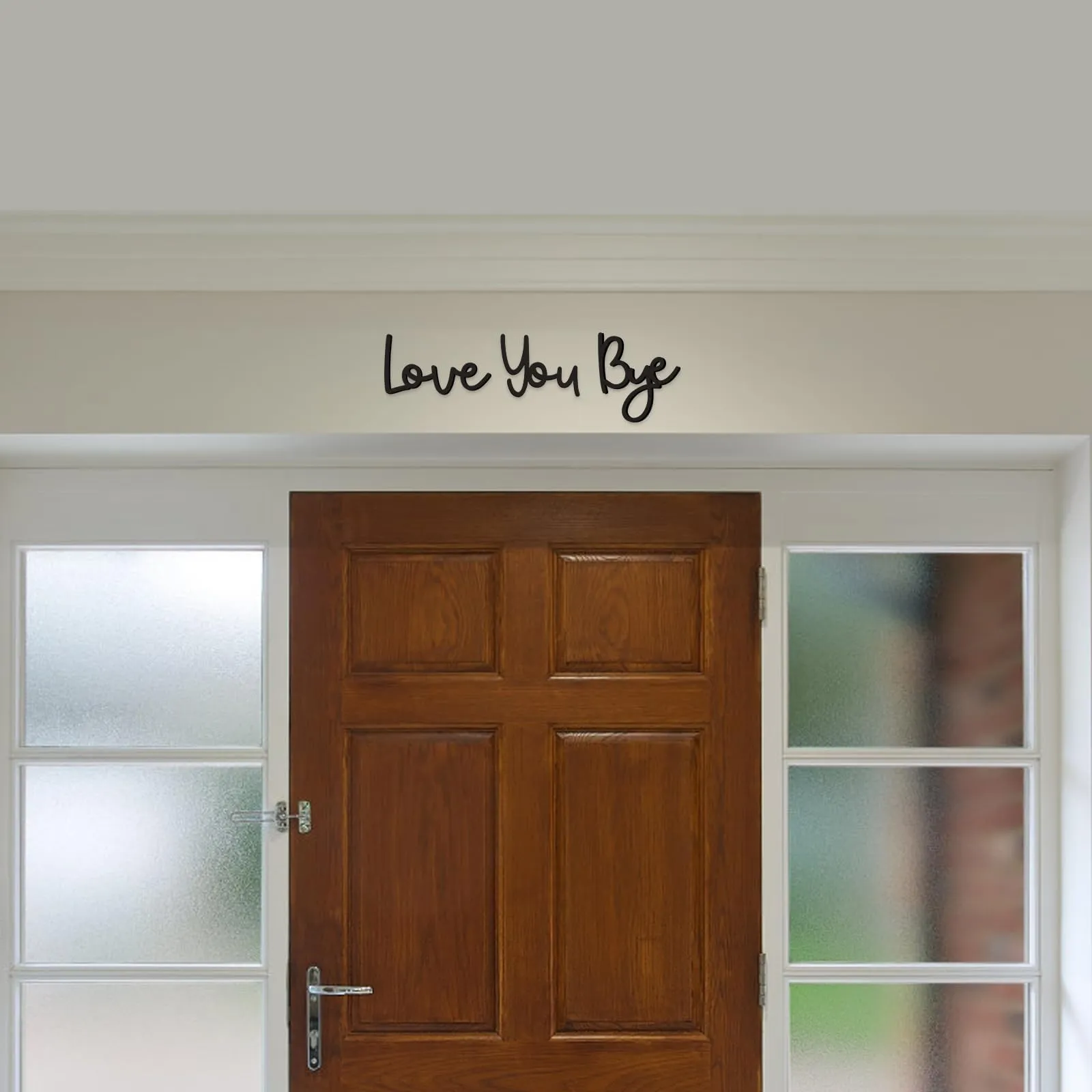 Love You Bye Wood Sign-Home Decor Boho Decor