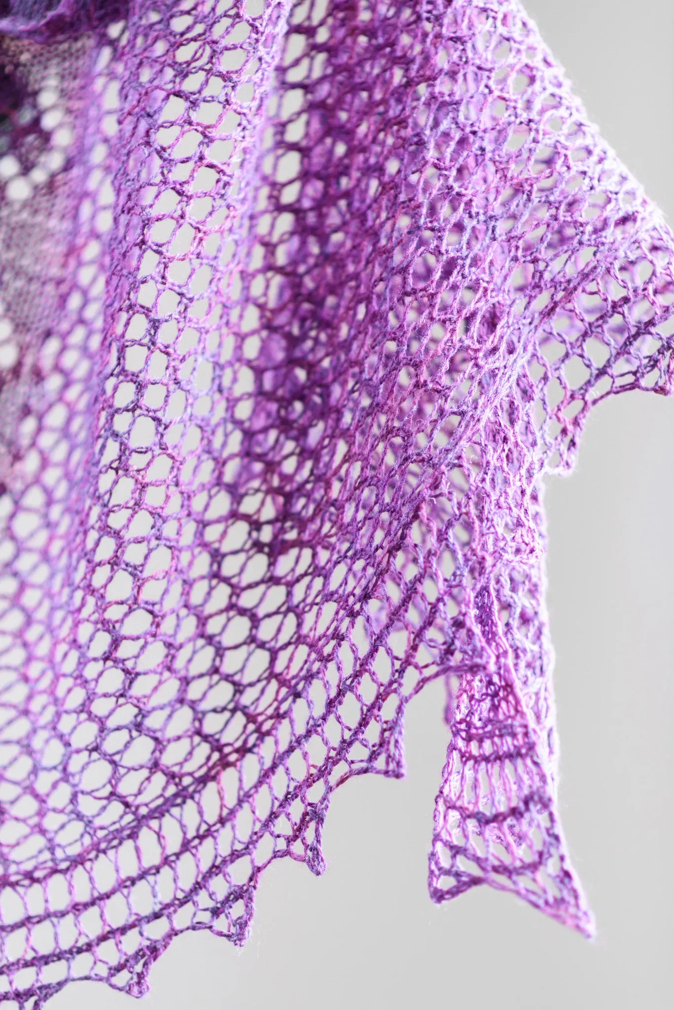 Meandering Pathway Shawl