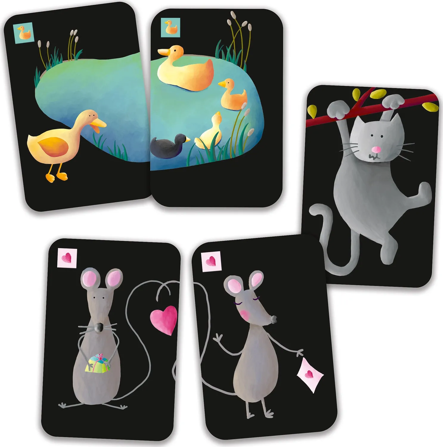 Mistigri Matching Pairs Card Game