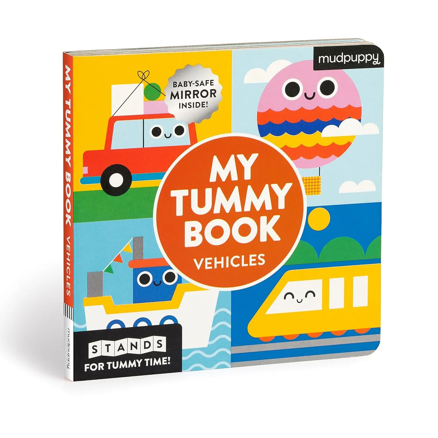 Mudpuppy My Tummy Book Vehicles