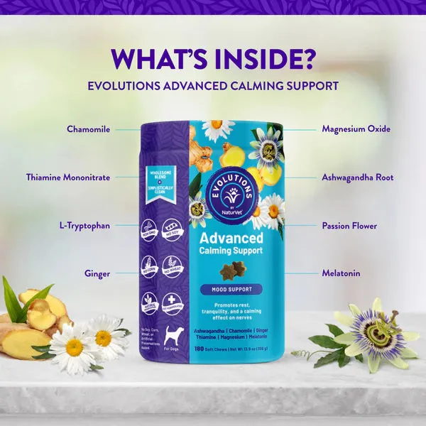 NaturVet Evolutions Advanced Calming Support (Mood Support)