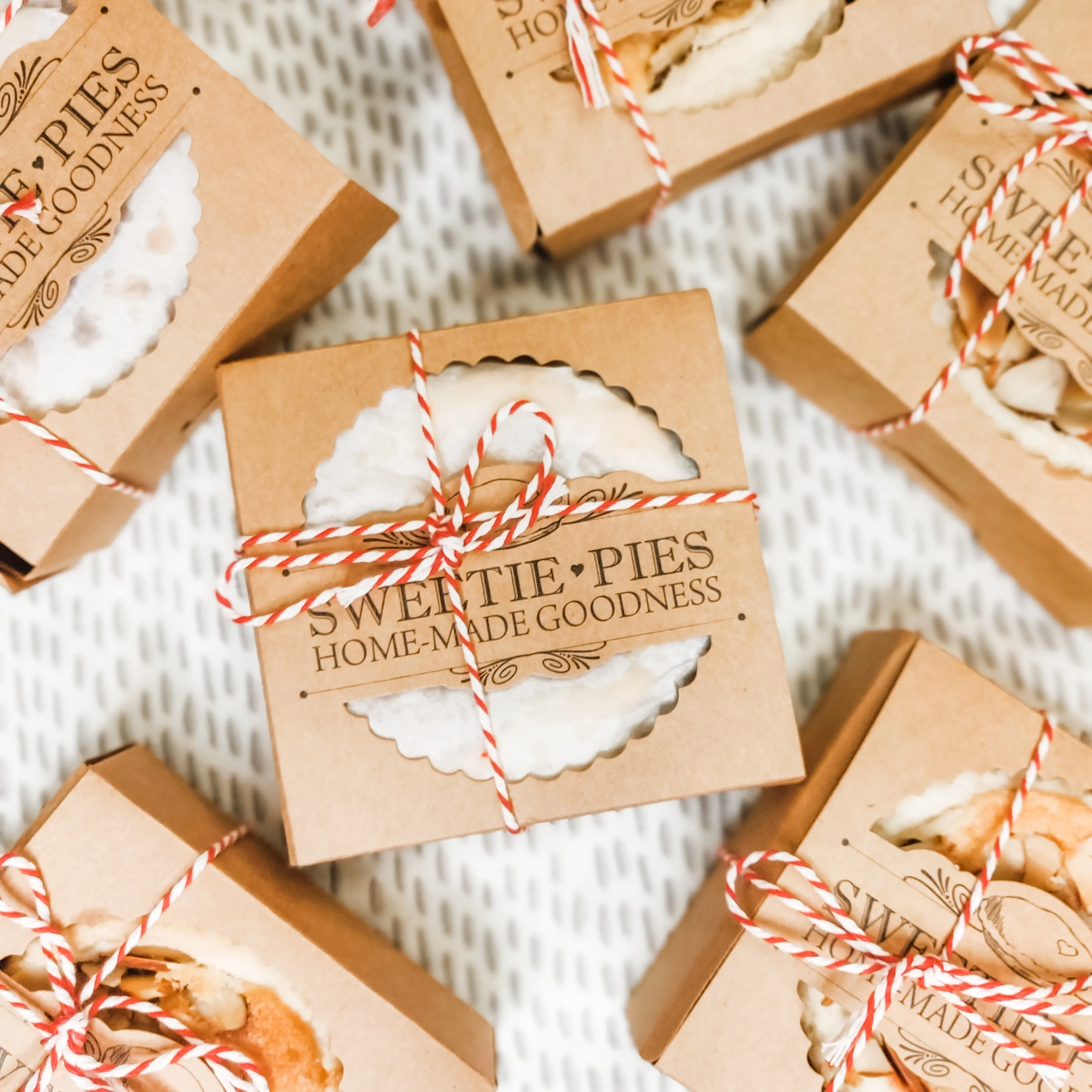 "SWEETIE PIES" MINI PIE PACKAGING KITS (20/pkg)