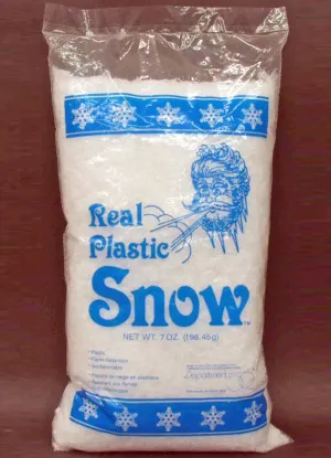 Real Plastic Snow by Department 56