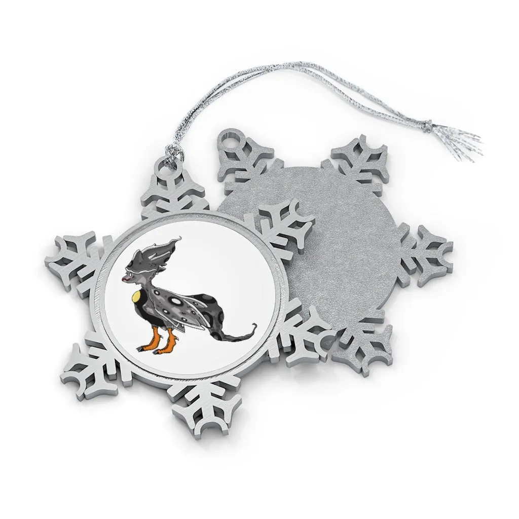 Rerann Pewter Snowflake Ornament