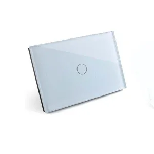 RT1111WHZW - Light Switch - Remote - Crystal Glass Panel