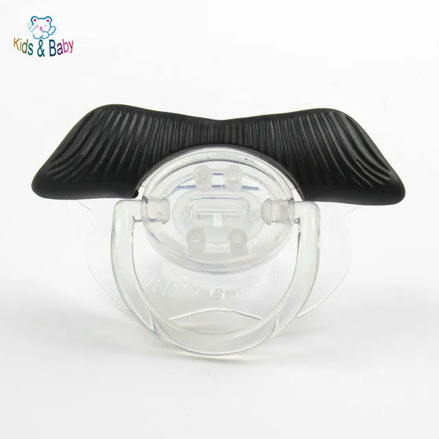 Silicone Funny Baby Pacifier Dummy Nipple Teethers Toddler Pacy Orthodontic Teat Infant Baby Christmas Gift 1pc