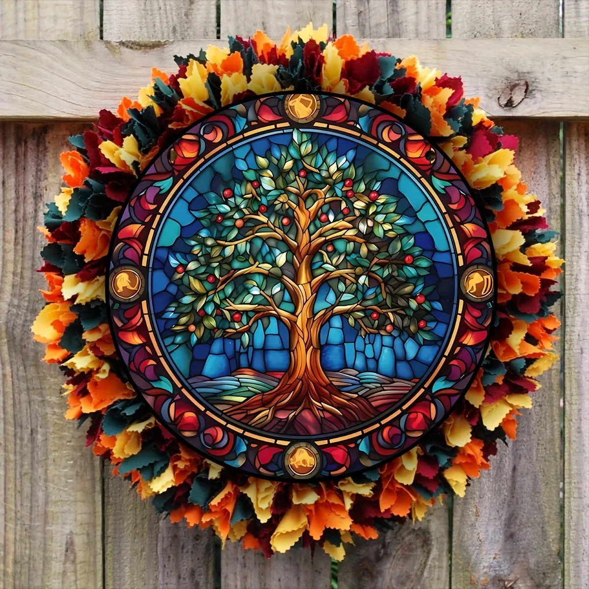 Stunning Tree Stained Window Hanging Perfect Gift for Women