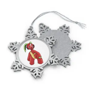 Tsosti Pewter Snowflake Ornament