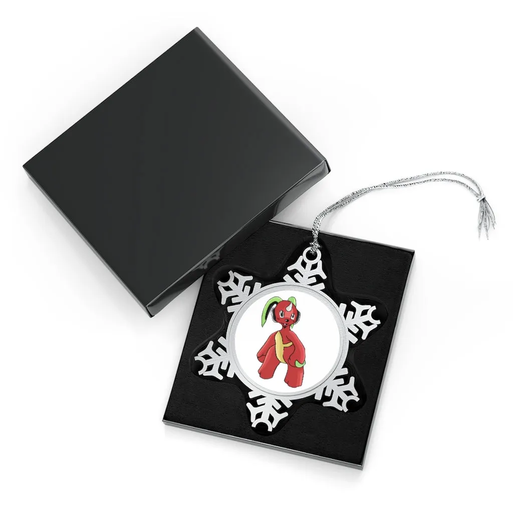 Tsosti Pewter Snowflake Ornament